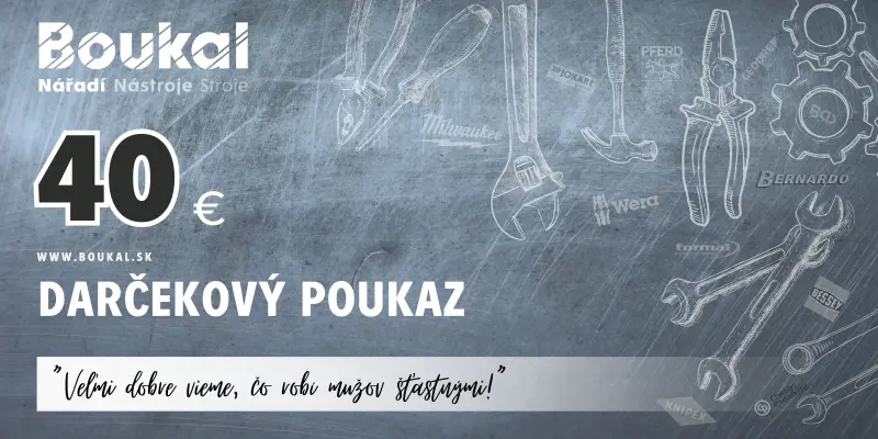 Dárčekový poukaz v hodnote 40 € (DAP1000SK40), DAP1000SK40